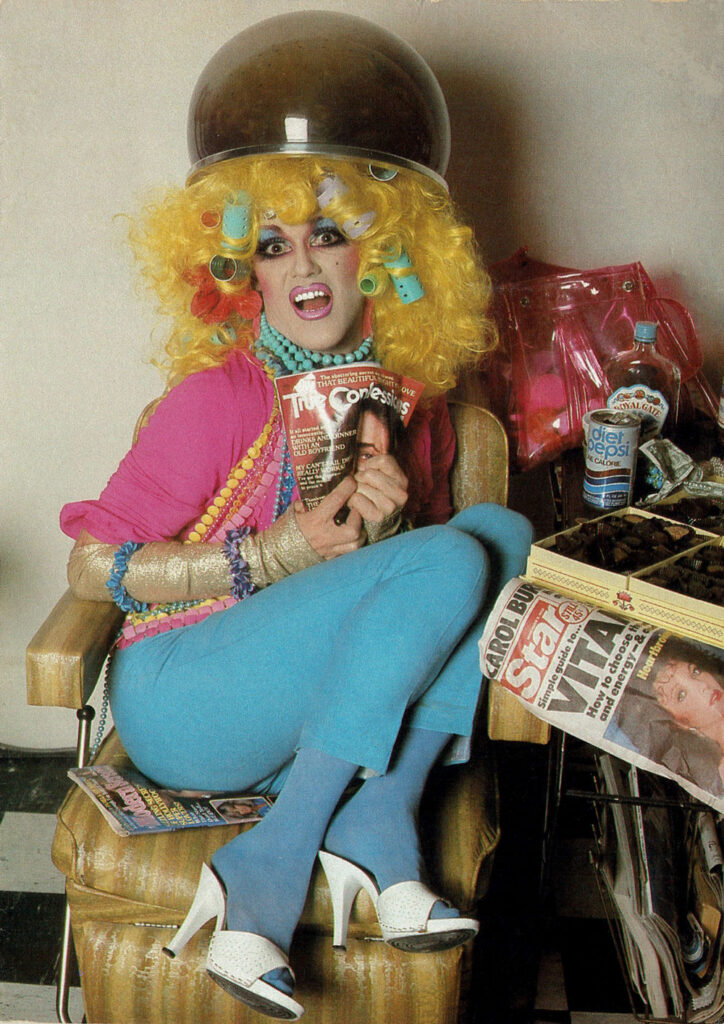 "Both your doctor and hairdresser agree! This time it's going to take more than a comb-out. Doris Fish photographed by Ken Towle