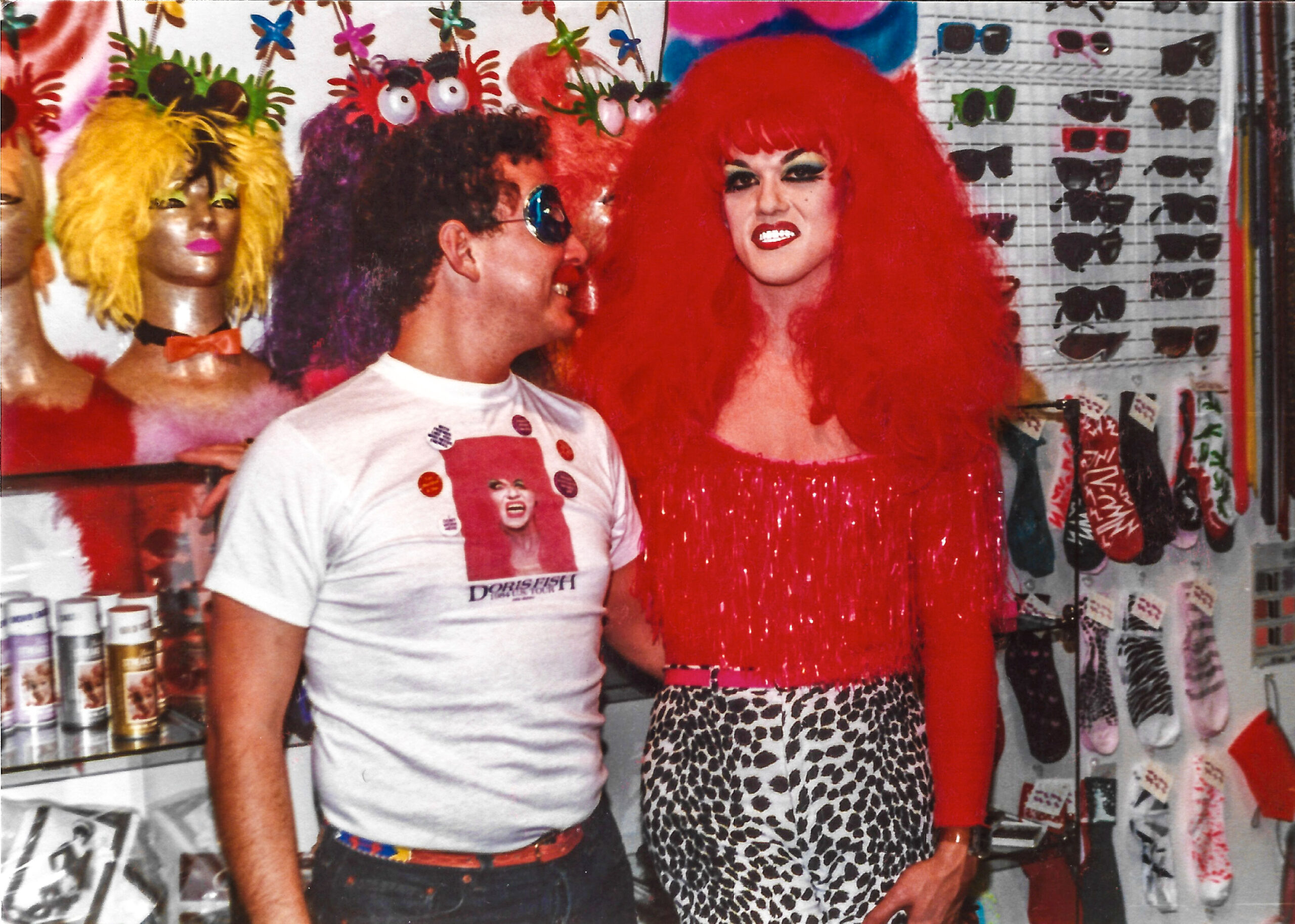 Doris Fish went on a short US Tour of greeting card shops to promote West Graphics cards.