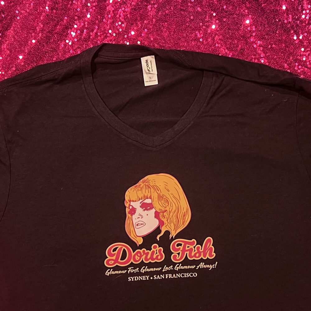 DFF Black V Neck T-Shirt