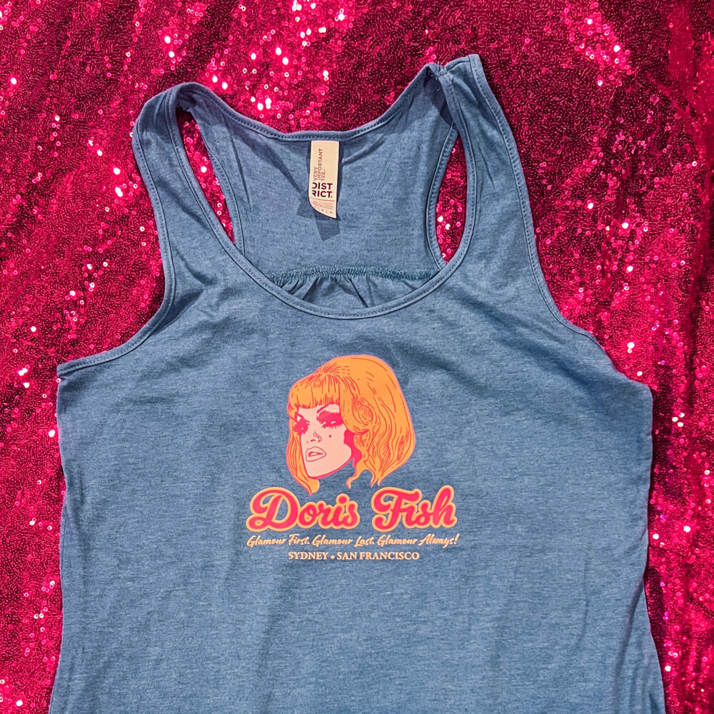 DFF Blue Tank Shirt